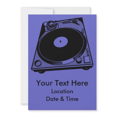 Black & White Turntable by ElectricPopSpot