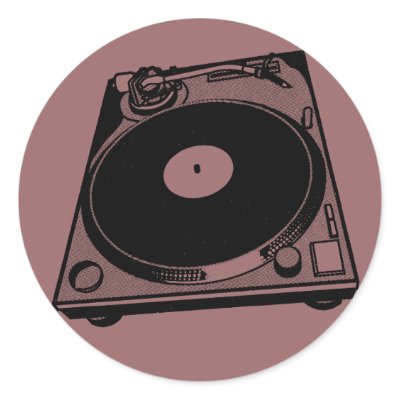 Black & White Turntable by ElectricPopSpot