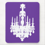 Black & White Vintage Chandelier Graphic