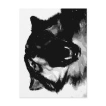 Black & White Wolf