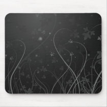 Black & White WonderSwirl Mousepad