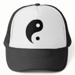 Black & White Yin Yang Hat