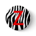 Black & White Zebra Print