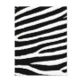 Black & White Zebra Stripes Postcard
