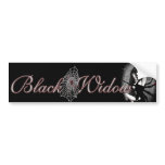 Black Widow Bumper Stickers
