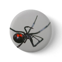 Black Widow Pinback Button