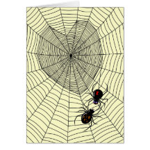 Black Widow Greeting Card