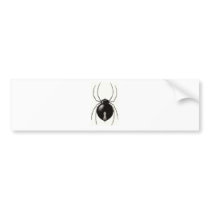 Black Widow Spider -- Original Artwork Bumper Stickers