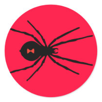 Black Widow Spider Sticker