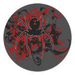 Black Widow Spider Stickers