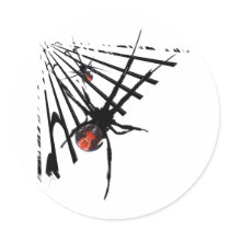 Black Widow Spider T-Shirts and Gifts! Sticker