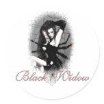 Black Widow Stickers