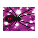 Black Widowed Post Card