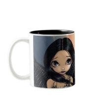 "Black Winged Angel" Mug