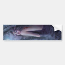 Black Wings Sticker Bumper Sticker