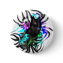 Black Wolf Pins
