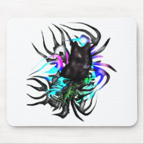Black Wolf Mousepads