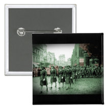 Black Women Soldiers Marching Pin