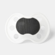 Black Wood Texture Personalised Baby Pacifier