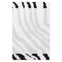Black Zebra Print Pattern. Custom Flyer