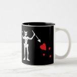 Blackbeard's Pirate Flag Coffee Mugs