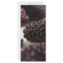Blackberries Custom Rack Cards