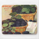 Blackberries Seed Packet Mousepad