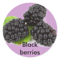 Blackberries stickers