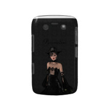 BlackBerry Bold Beautiful Gothic Queen Blackberry Bold Covers