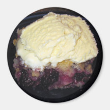 Blackberry Cobbler Magnet