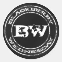 Blackberry Wednesday Sticker