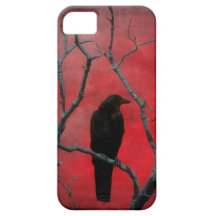 Blackbird In The Red iPhone 5 Cover