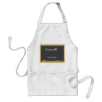 Blackboard Greeting - Customisable Apron