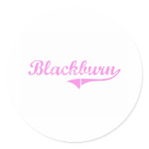 Blackburn Last Name Classic Style