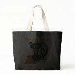 BlackCat with Spider Canvas Bag