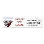Blackhawks Bumper Sticker