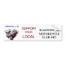 Blackhawks Bumper Sticker