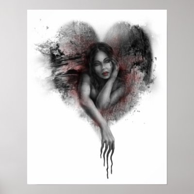 Blackheart Poster by MIsbellIllustrations