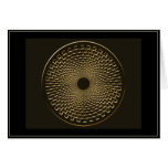 blackhole for gold greeting card