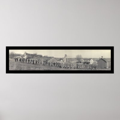 Blackjack Mine Galena Photo 1915 Poster by lc_panoramicphotos