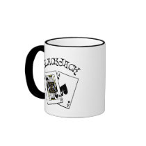 BLACKJACK COFFEE MUGS