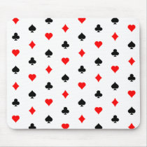 Blackjack / Poker Card Suits: Mousepad