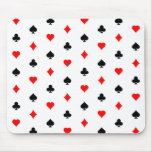 Blackjack / Poker Card Suits: Mousepad