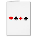 Blackjack / Poker Card Suits: Vector Art:
