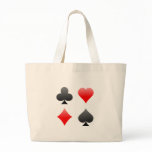 Blackjack / Poker Card Suits: Vector Art: bags