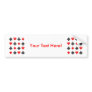 Blackjack / Poker Card Suits: Vector Art: Bumper Sticker