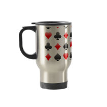 Blackjack / Poker Card Suits: Vector Art: Mug