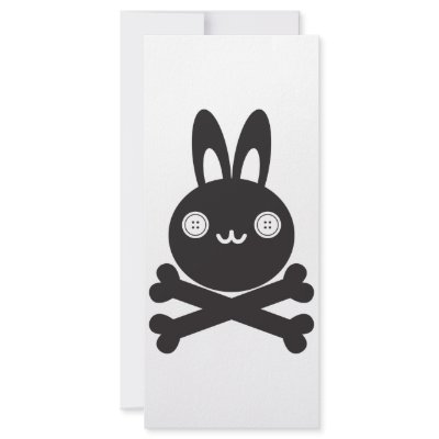 BlackJack(Rabbit) Personalized Rack Card by auraclover
