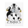 Blacklock Family Crest Post Cards