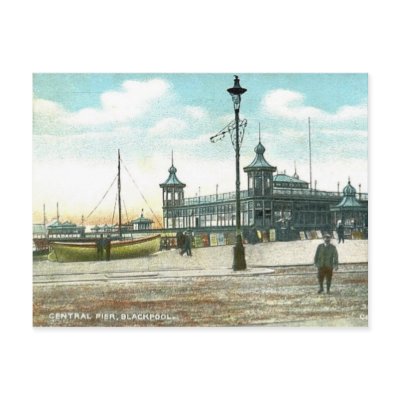 Blackpool, Central Pier Post Card by gregoryolney2